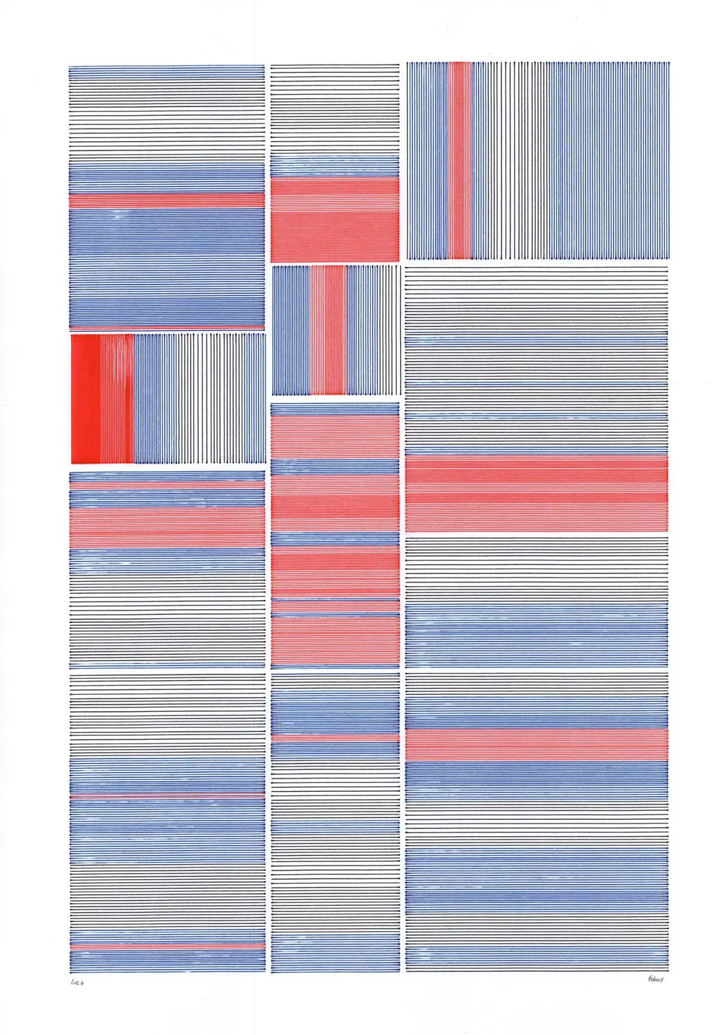 Noise barcode — A3 variant 3