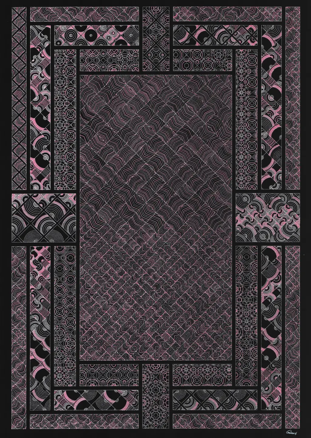 Ornamental plot — Dark A3 variant 1