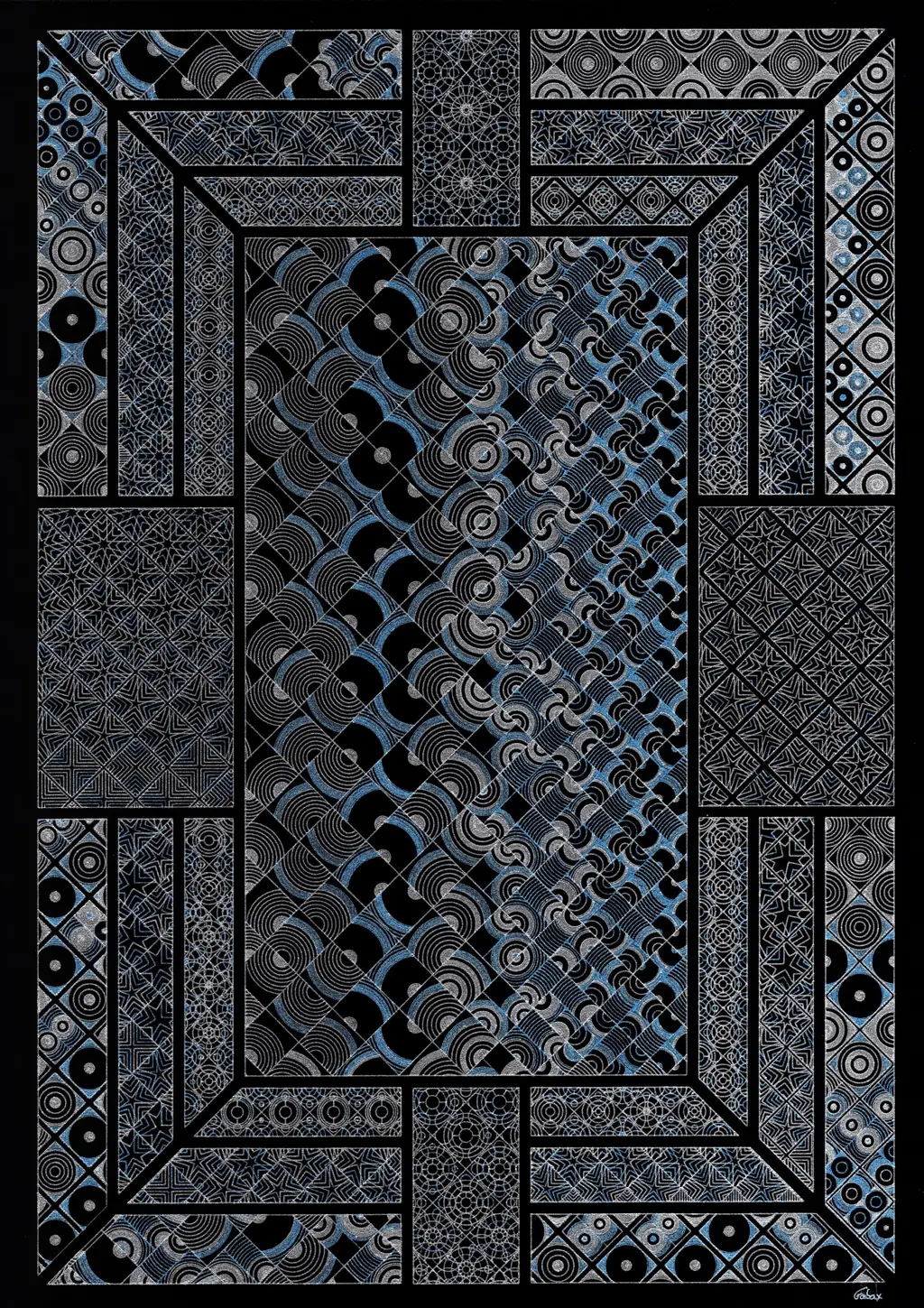 Ornamental plot — Dark A3 variant 3