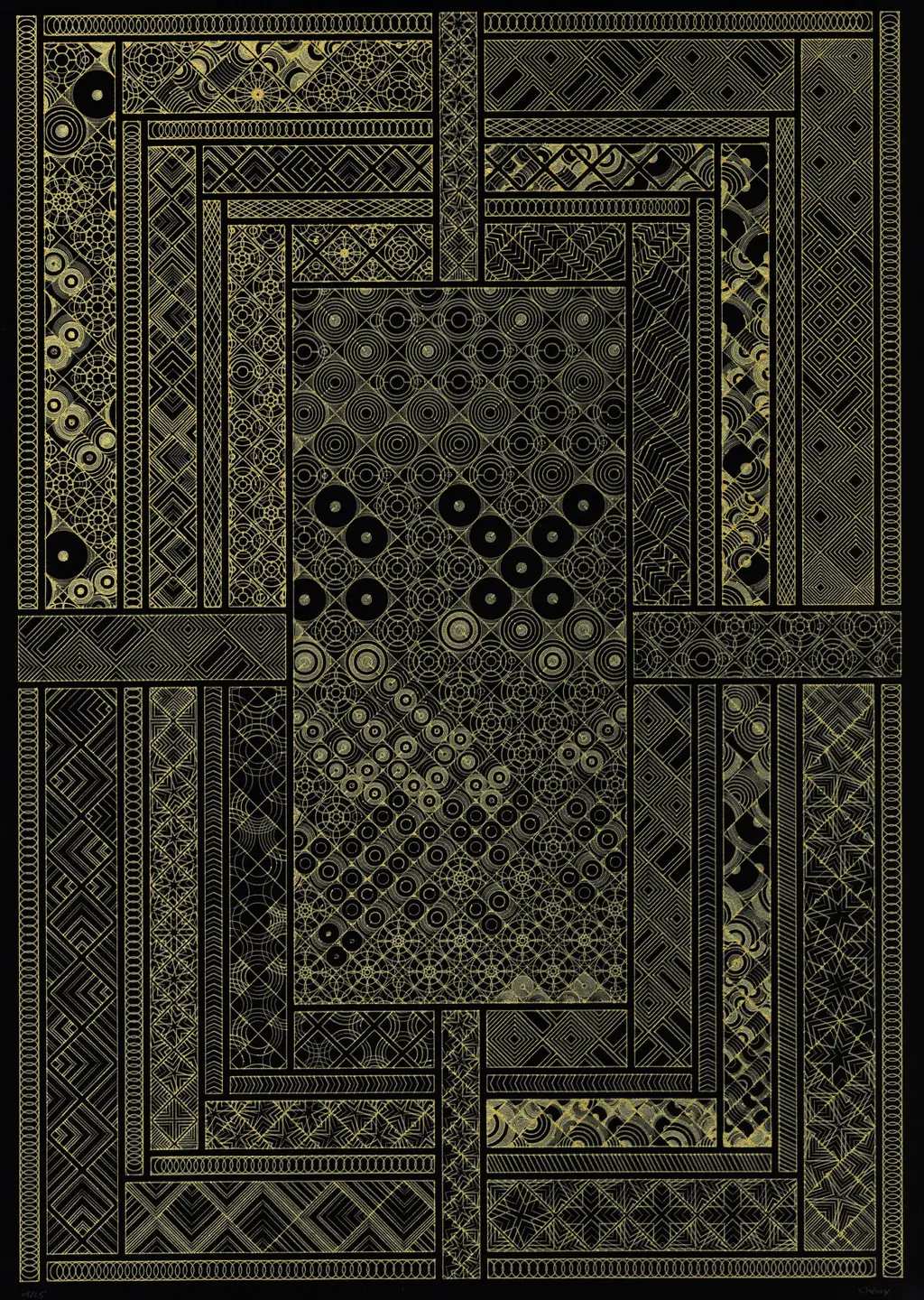 Ornamental plot — Dark A3 variant 4
