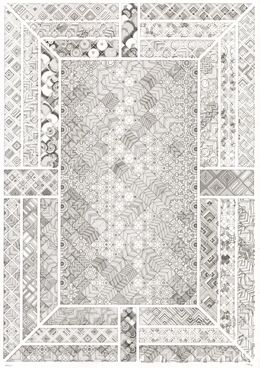 Ornamental plot — Light A3 variant 6